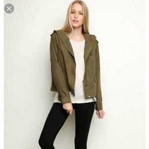 Brandy Melville Hailey Green Jacket